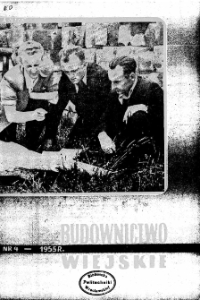 Budownictwo Wiejskie, Vol. 7, 1955, nr 4