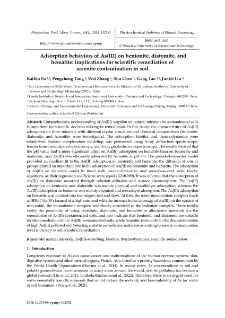 Adsorption behaviors of As(III) on bentonite, diatomite, and hematite : implications for scientific remediation of arsenite contamination in soil