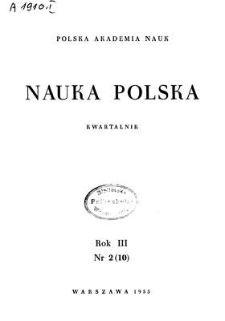 Nauka Polska, Rok III, kwiecień-czerwiec 1955, nr 2 (10)