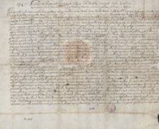 Mikołaj Prażmowski, prymas, zawiadamia szlachtę księstw oświęcimskiego i zatorskiego, że kr&oacute;l Jan Kazimierz abdykował 16 września, naznacza termin sejmiku tych księstw na dzień 8 października a sejmu konwokacyjnego na 5 listopada oraz wydaje pewne zarządzenia na okres bezkr&oacute;lewia