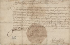 Jan Kazimierz, król Polski, nakazuje, aby na utrzymanie załogi w Malborgu, pozostającej pod dowództwem podpułkownika de Baulia [de Belieu, Deboli] płaciły miesięcznie opactwo oliwskie, pelplińskie, klasztor zarnowski, żukowski, starostwo mirachowskie i miasto Malborg, za co mają być wolne od innych ciężarów na rzecz wojska