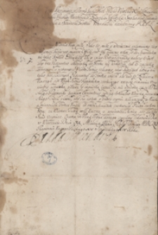 Jan Kazimierz, król Polski, poleca Henrykowi de Beaulieu, komendantowi twierdzy elbląskiej, aby sądził tych, którzy bez paszportów wchodzą do twierdzy