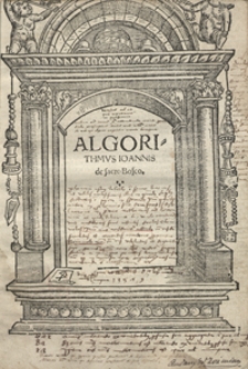 Algorithmus Ioannis de sacro Bosco