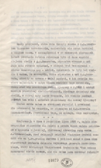 [Rozmowy z gen. Tadeuszem Rozwadowskim]