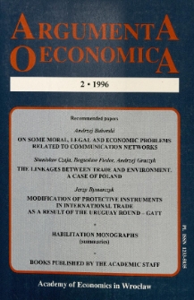 Modification of protective instruments in international trade as a result of the Uruguay Round - GATT