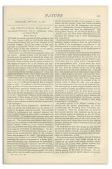 Nature : a Weekly Illustrated Journal of Science. Volume 13, 1876 January 20, [No. 325]