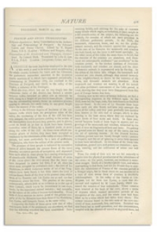 Nature : a Weekly Illustrated Journal of Science. Volume 13, 1876 March 23, [No. 334]