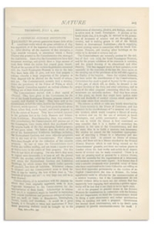 Nature : a Weekly Illustrated Journal of Science. Volume 14, 1876 July 6, [No. 349]