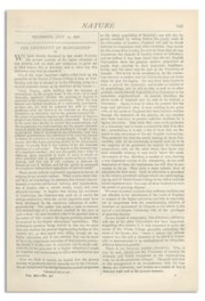 Nature : a Weekly Illustrated Journal of Science. Volume 14, 1876 July 20, [No. 351]