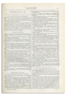 Nature : a Weekly Illustrated Journal of Science. Volume 16, 1877 June 14, [No. 398]