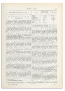 Nature : a Weekly Illustrated Journal of Science. Volume 17, 1878 February 21, [No. 434]