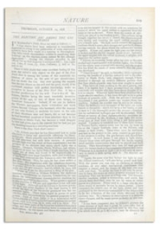 Nature : a Weekly Illustrated Journal of Science. Volume 18, 1878 October 10, [No. 467]