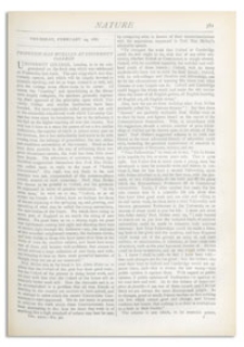 Nature : a Weekly Illustrated Journal of Science. Volume 23, 1881 February 24, [No. 591]