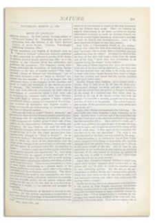 Nature : a Weekly Illustrated Journal of Science. Volume 23, 1881 March 31, [No. 596]