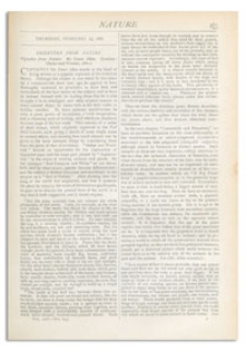 Nature : a Weekly Illustrated Journal of Science. Volume 25, 1882 February 23, [No. 643]