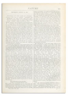 Nature : a Weekly Illustrated Journal of Science. Volume 25, 1882 March 16, [No. 646]