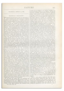 Nature : a Weekly Illustrated Journal of Science. Volume 25, 1882 March 23, [No. 647]