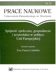 Rola budżetu samorządu województwa podkarpackiego w finansowaniu rozwoju regionalnego w warunkach członkostwa w UE