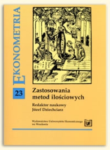 Dwustopniowa klasyfikacja pozycyjna obiektów hierarchicznych ze względu na strukturę obiektów niższego rzędu. Prace Naukowe Uniwersytetu Ekonomicznego we Wrocławiu, 2009, Nr 37, s. 9-20