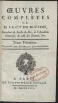 Oeuvres Compl&egrave;tes De [...] Buffon [...] : Histoire Des Animaux Quadrup&egrave;des [T. 2]