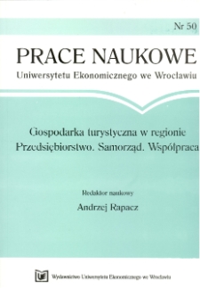 Centra rekreacyjno-sportowe w dolinie rzeki Utraty - zaangażowanie samorządów lokalnych. Prace Naukowe Uniwersytetu Ekonomicznego we Wrocławiu, 2009, Nr 50, s. 261-268