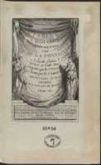 Fables Choisies, Mises En Vers [...]. T. 3