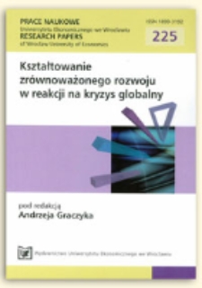 Wybrane informacyjne ograniczenia realizacji strategii zrównoważonego rozwoju