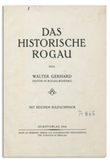 Das Historische Rogau