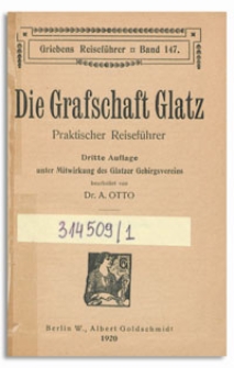 Die Grafschaft Glatz : Praktischer Reiseführer