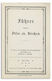 Fürher durch die Ölser ev. Kirchen