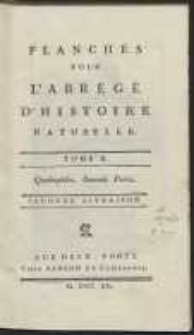 Planches pour l’Abrégé d’Histoire Naturelle T. 2. Quadrupèdes [...] P. 2