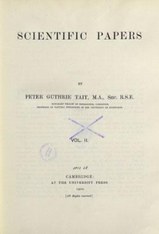 Scientific papers. Vol. 2