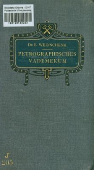 Petrographisches Vademekum : ein Hilfsbuch für Geologen