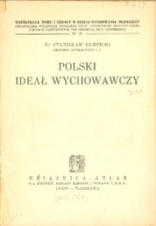 Polski ideał wychowawczy