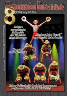 Wiadomości Uczelniane : pismo informacyjne Politechniki Opolskiej, nr 8 (225), luty 2012