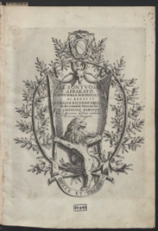 Il Sontuoso Apparato, Fatto Dalla Magnifica Citta Di Brescia Nel Felice Ritorno Dell’ Illu. […] Vescovo suo, Il Cardinale Morosini […]