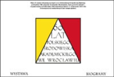 Wrocławskie Środowisko Akademickie : twórcy i ich uczniowie [Dokument elektroniczny]