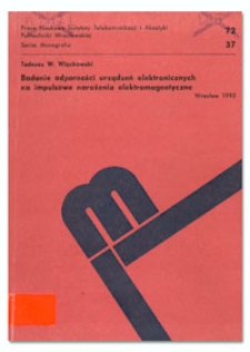 Badanie odporności urządzeń elektronicznych na impulsowe narażenia elektromagnetyczne