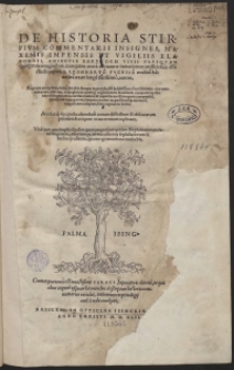 De Historia Stirpium Commentarii Insignes [&hellip;]