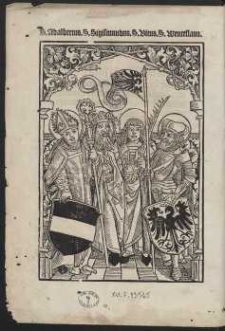 Kalendariu[m] oculis obiectu[m] cuilibet sacerdoti dyocesis pragensis q[uam] utilissimu[m] est. Primu[m] e[ni]m aureu[m] numeru[m]: deinde aut[em] nonaru[m] yduu[m] ac kalendarum discrimen: preterea numeru[m] folij in quo illius sancti cui apponit[um]: propriu[m] officiu[m] reperit[um]: oculariter demonstratiuu[m] [&hellip;]