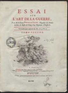 Essai Sur L’Art De La Guerre [...]. T.2