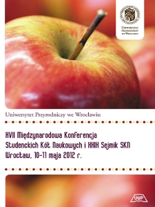 XVII Międzynarodowa Konferencja Studenckich K&oacute;ł Naukowych i XXIX Sejmik SKN, Wrocław, 10-11 maja 2012 r.