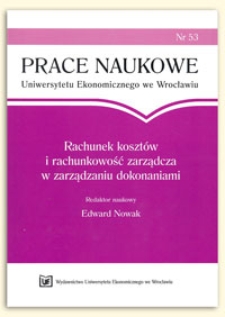 Rachunek kosztów uzyskania przychodów