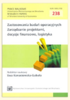 Wybrane aspekty optymalizacji prognoz kombinowanych