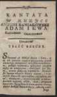 Kantata w muzyce [Adam i Ewa]