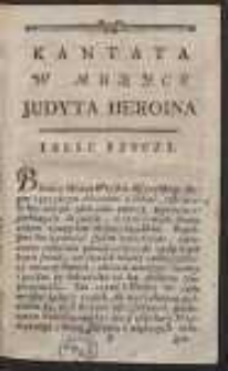 Kantata w muzyce [Judyta heroina]