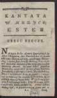 Kantata w muzyce [Ester]