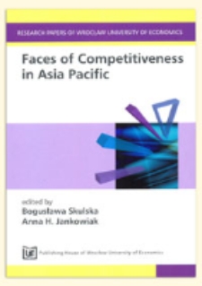 Remarks of international competitiveness of ASEAN economies. Prace Naukowe Uniwersytetu Ekonomicznego we Wrocławiu = Research Papers of Wrocław University of Economics, 2011, Nr 191, s. 13-21