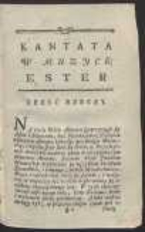 Kantata w muzyce [Ester]