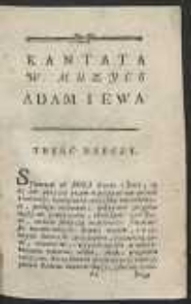 Kantata w muzyce [Adam i Ewa]